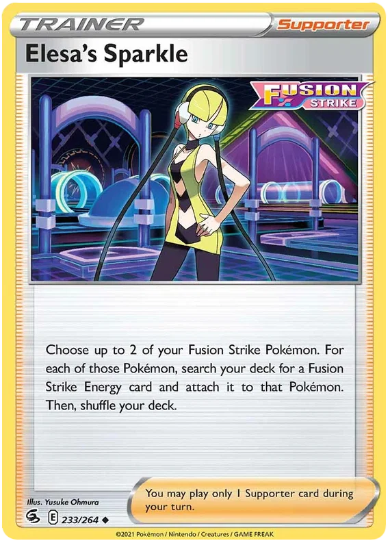 Elesa's Sparkle (233/264) - Fusion Strike