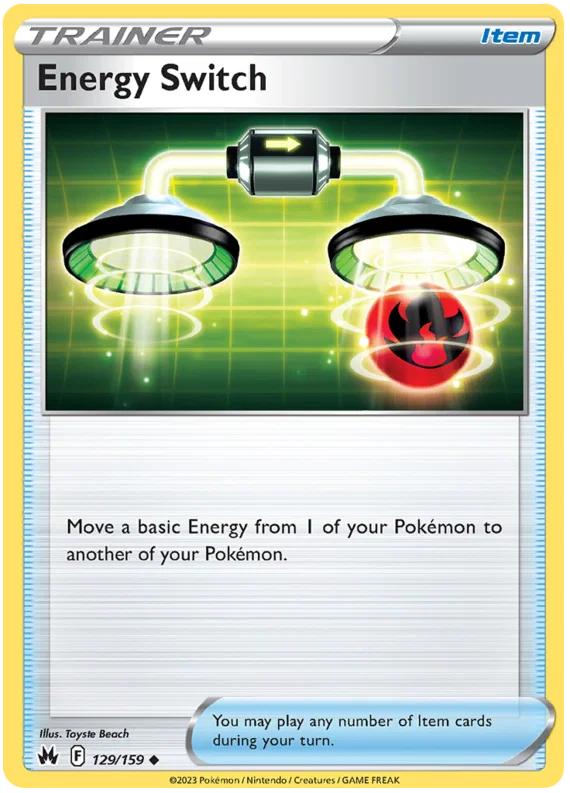 Energy Switch (129/159) - Crown Zenith