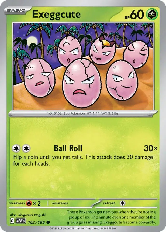 Exeggcute (102/165) - 151
