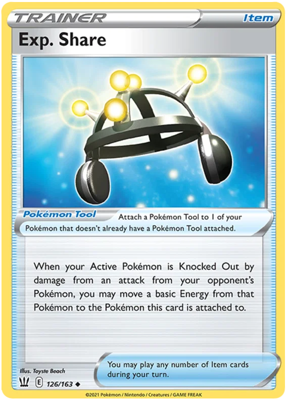 Exp. Share (126/163) - Battle Styles