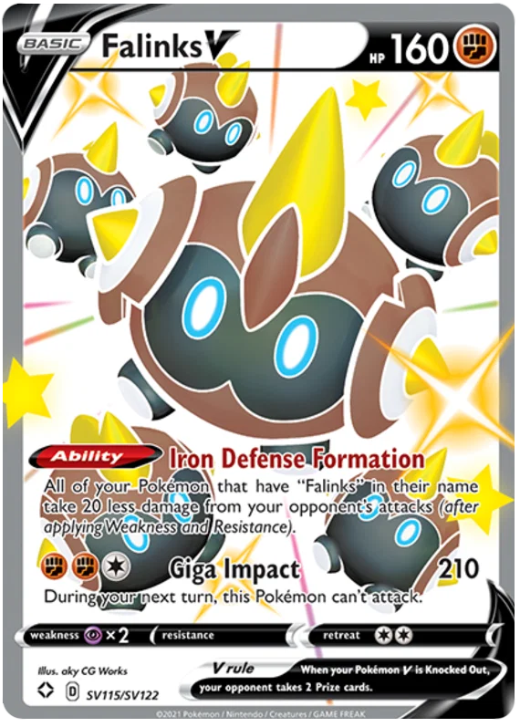 Falinks V (SV115/SV122) - Shining Fates