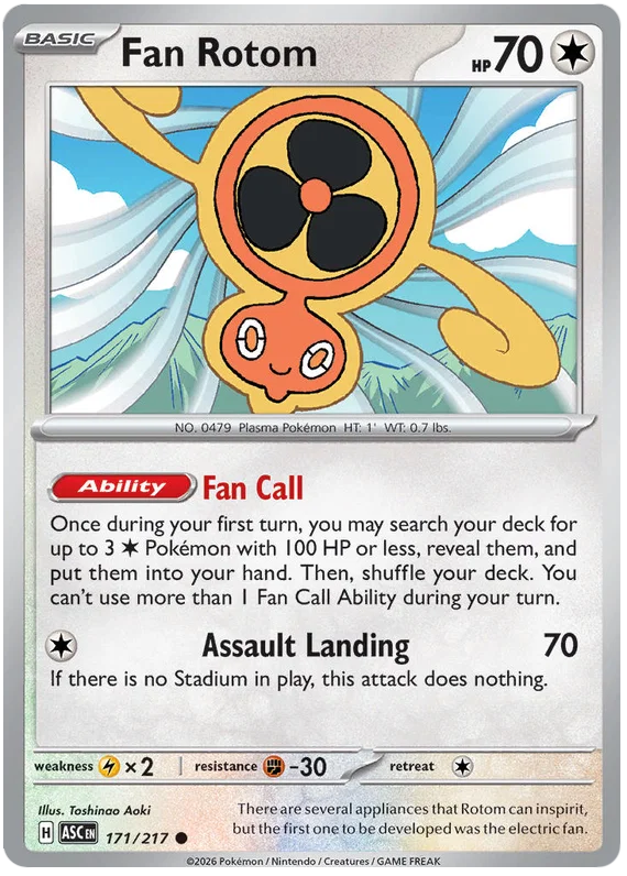 Fan Rotom (171/217) - Ascended Heroes