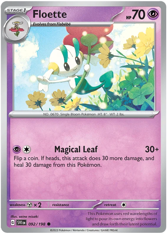 Floette (092/198) - Scarlet & Violet