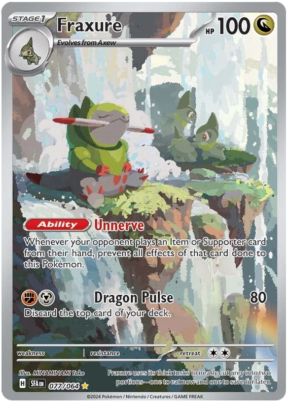 Fraxure (077/064) Illustration Rare - Shrouded Fable