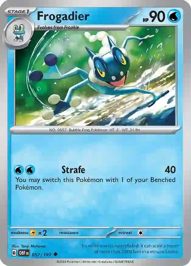 Frogadier (057/197) - Obsidian Flames