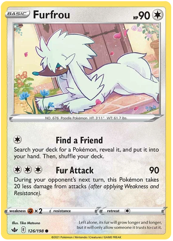 Furfrou (126/198) - Chilling Reign