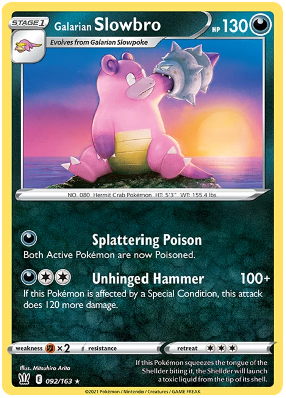 Galarian Slowbro (092/163) - Battle Styles
