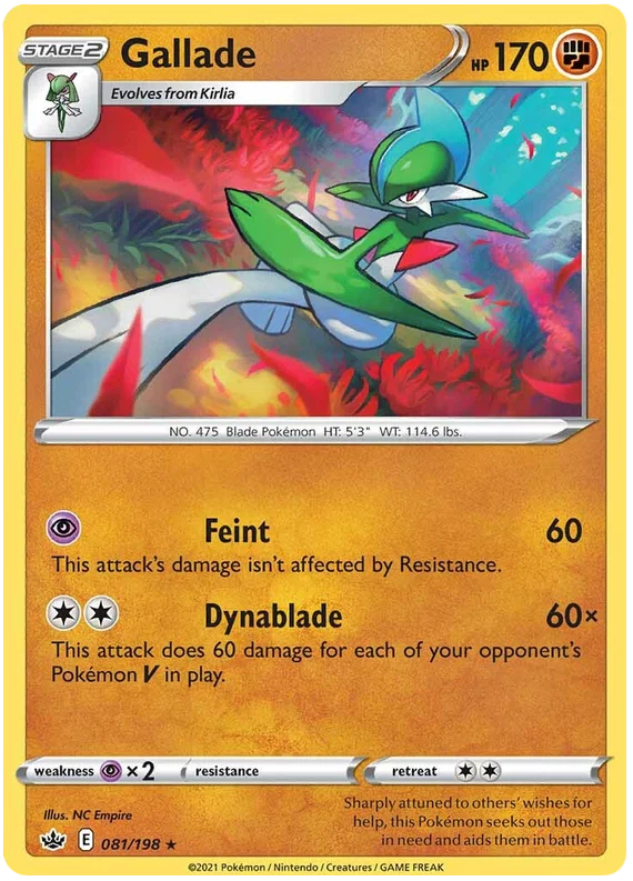 Gallade (081/198) - Chilling Reign