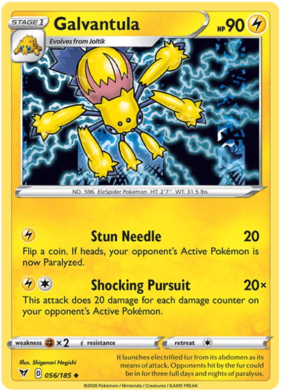 Galvantula (056/185) - Vivid Voltage
