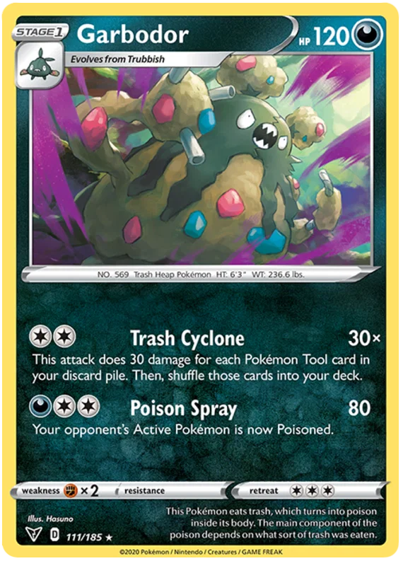 Garbodor (111/185) - Vivid Voltage