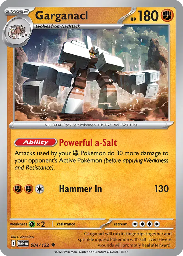 Garganacl (084/132) - Mega Evolution