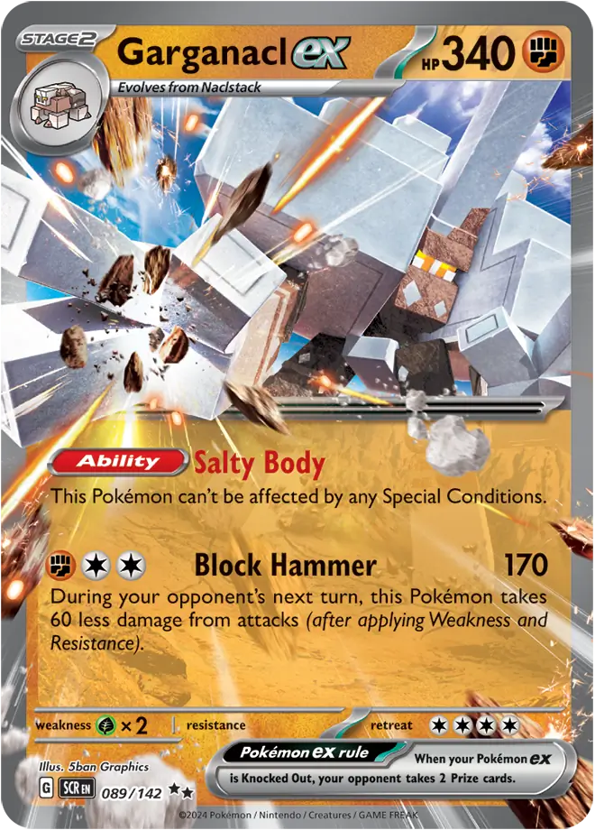 Garganacl ex (089/142) - Stellar Crown