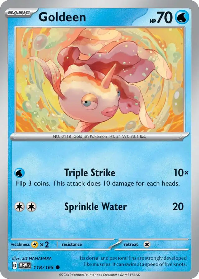 Goldeen (118/165) - 151
