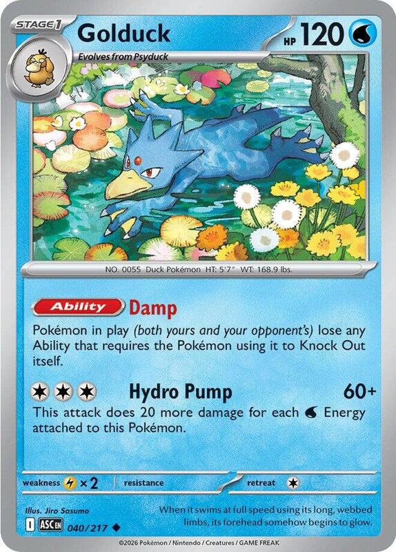 Golduck (040/217) - Ascended Heroes