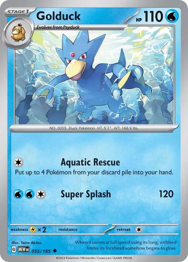 Golduck (055/165) - 151