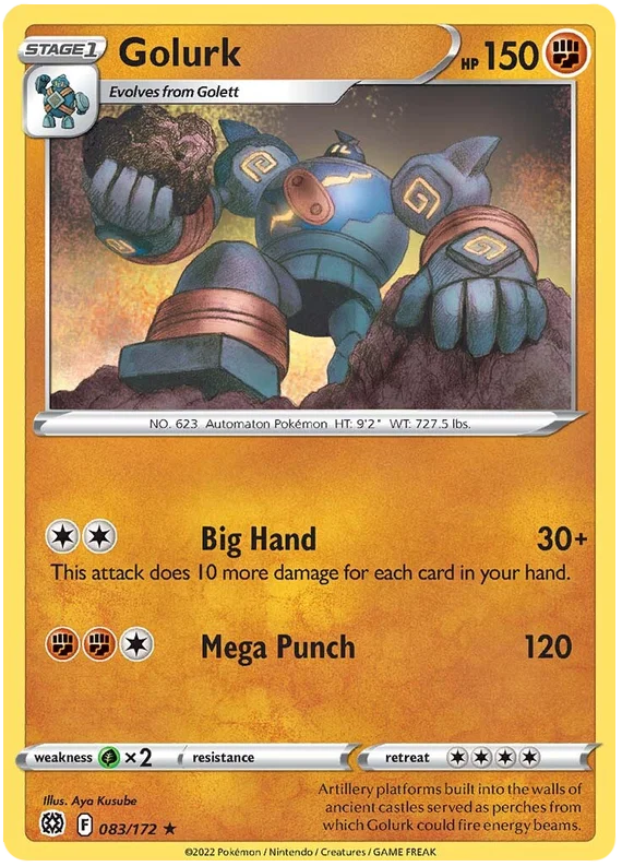 Golurk (083/172) - Brilliant Stars