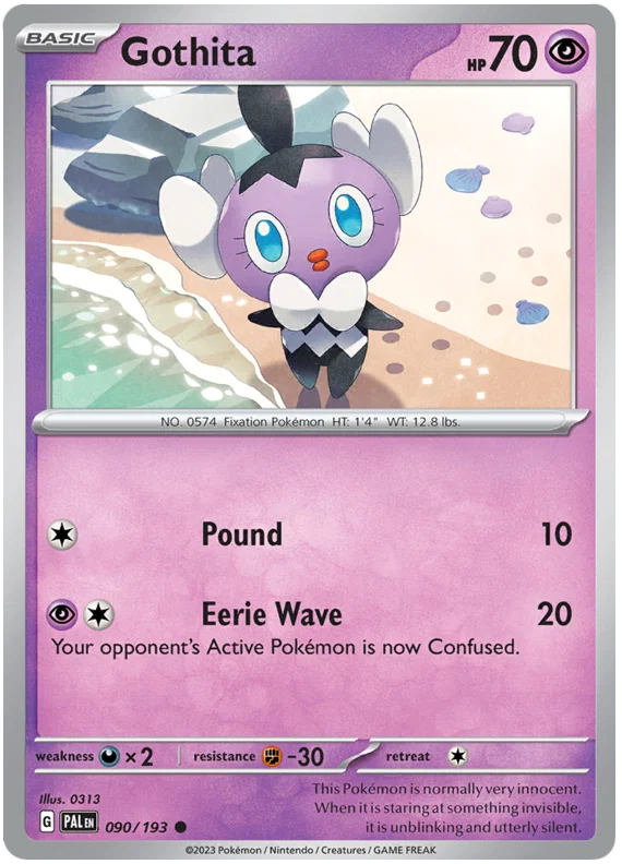 Gothita (090/193) - Paldea Evolved