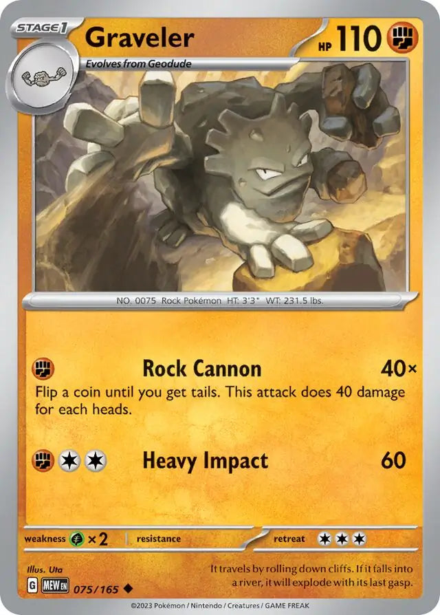 Graveler (075/165) - 151