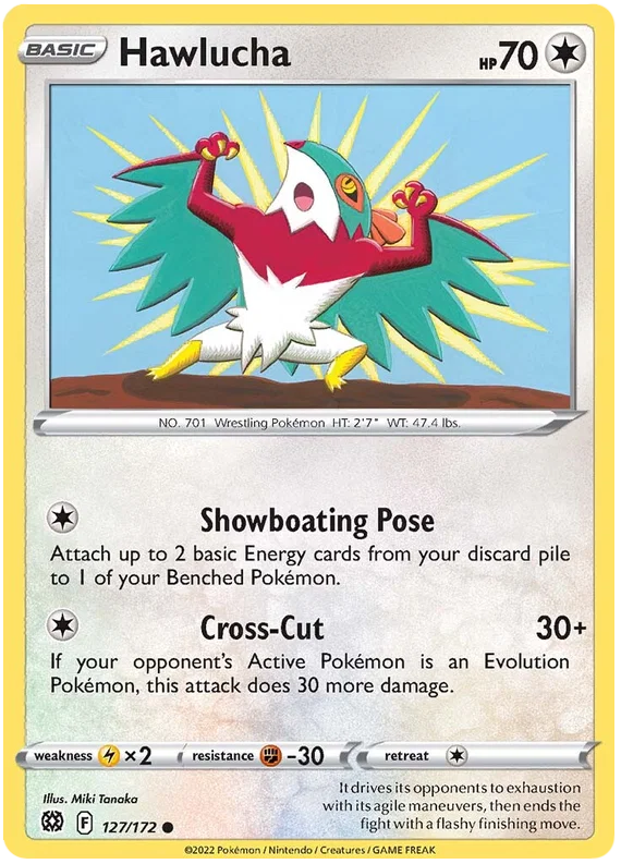 Hawlucha (127/172) - Brilliant Stars