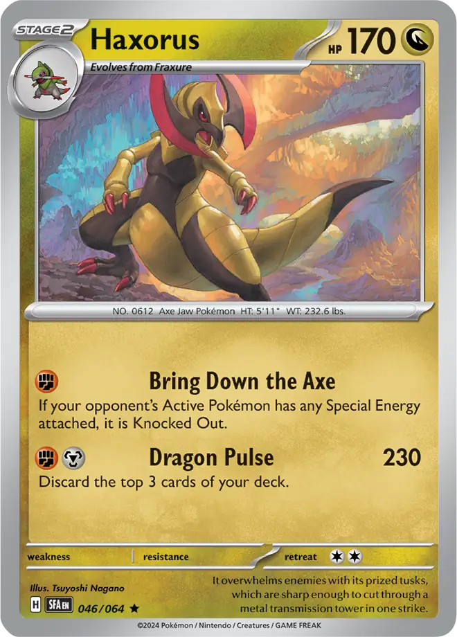 Haxorus Holo (046/064) - Shrouded Fable