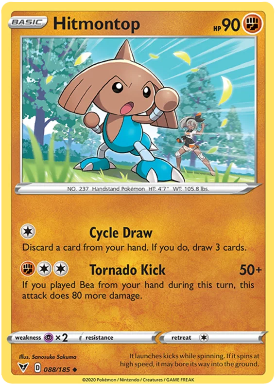 Hitmontop (088/185) - Vivid Voltage
