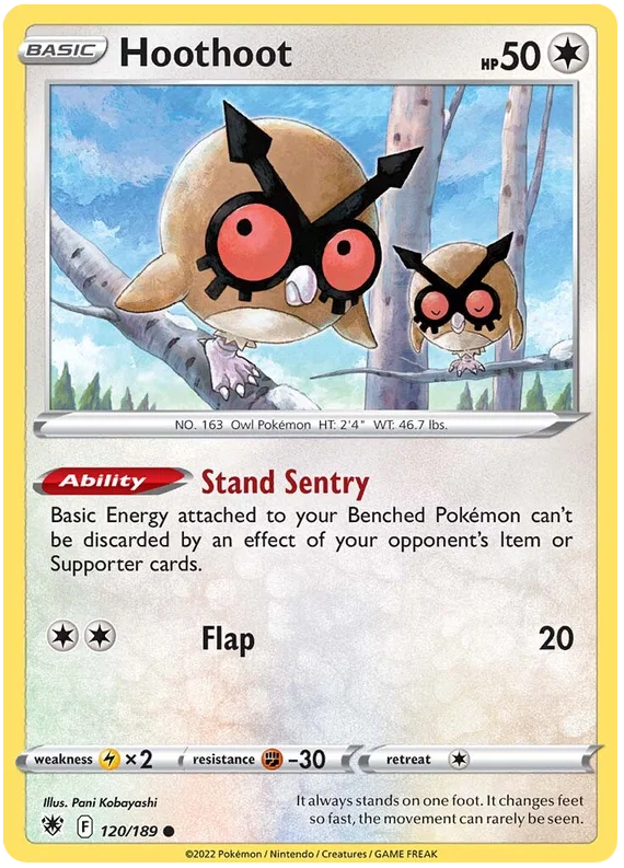Hoothoot (120/189) - Astral Radiance