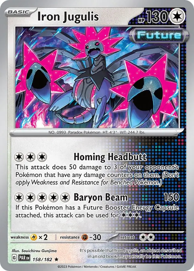Iron Jugulis Holo (158/182) - Paradox Rift