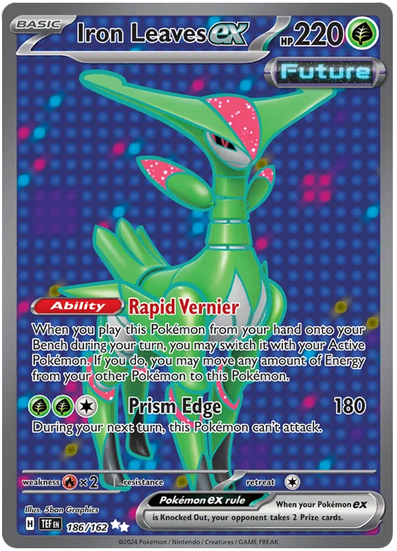 Iron Leaves ex (186/162) Ultra Rare - Temporal Forces