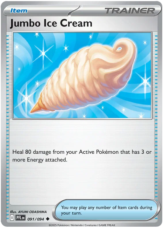 Jumbo Ice Cream (091/094) - Phantasmal Flames
