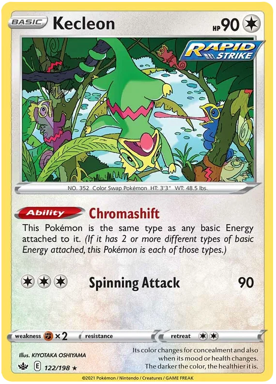 Kecleon (122/198) - Chilling Reign