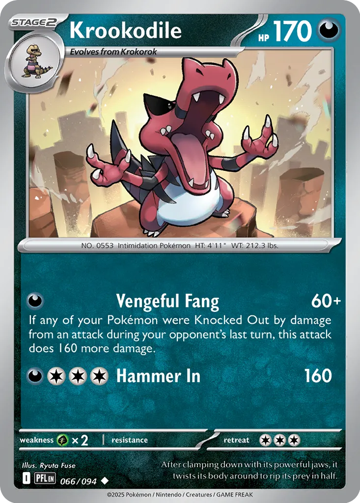 Krookodile (066/094) - Phantasmal Flames