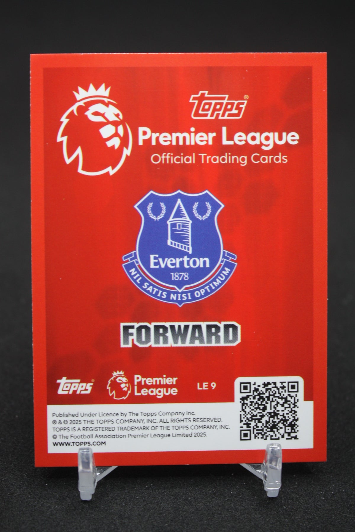 2025/26 Duncan Ferguson Everton Classic Limited Edition #LE9