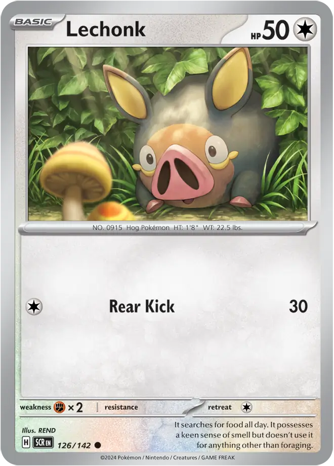 Lechonk (126/142) - Stellar Crown