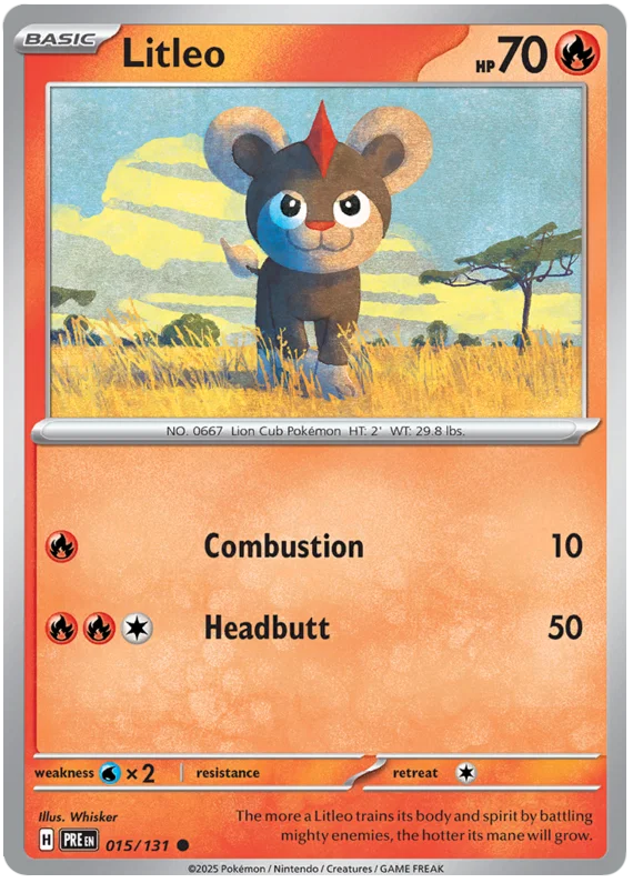 Litleo (015/131) - Prismatic Evolutions