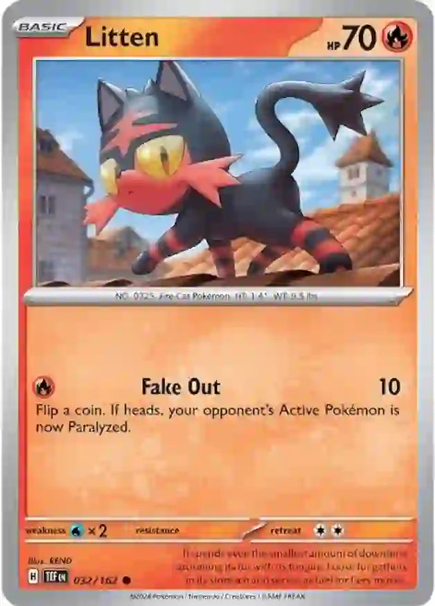 Litten (032/162) - Temporal Forces