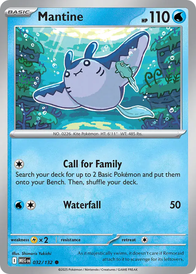 Mantine (032/132) - Mega Evolution