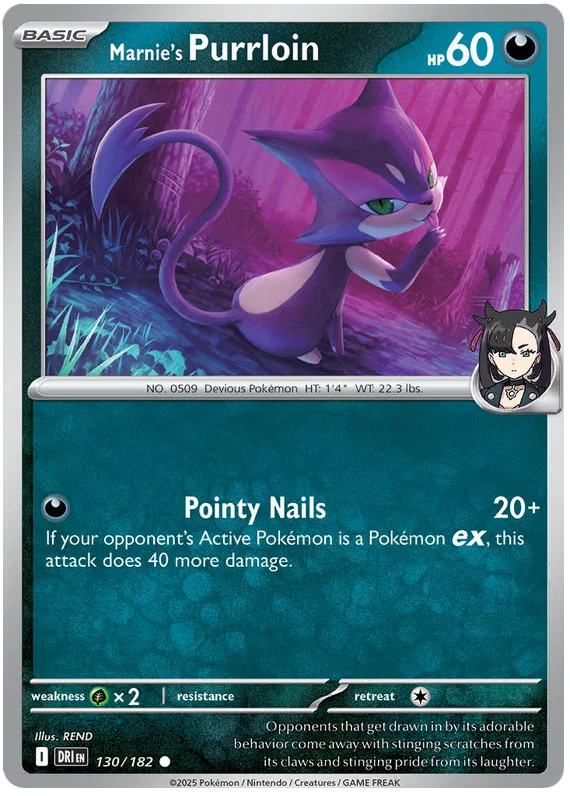 Marnie's Purrloin (130/182) - Destined Rivals