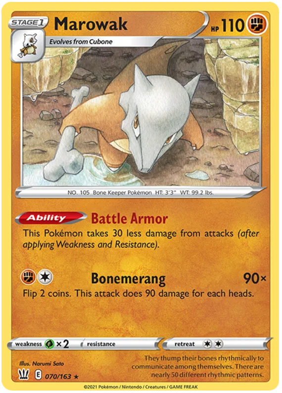 Marowak (070/163) - Battle Styles