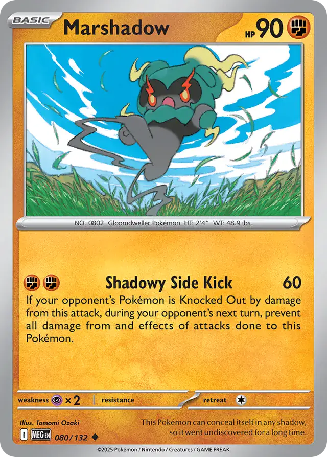 Marshadow (080/132) - Mega Evolution