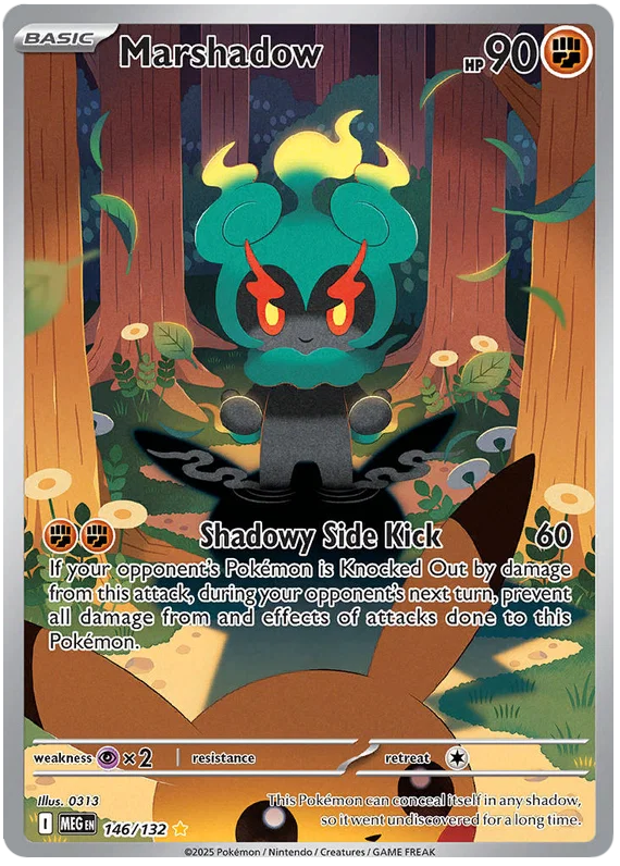 Marshadow (146/132) Illustration Rare - Mega Evolution