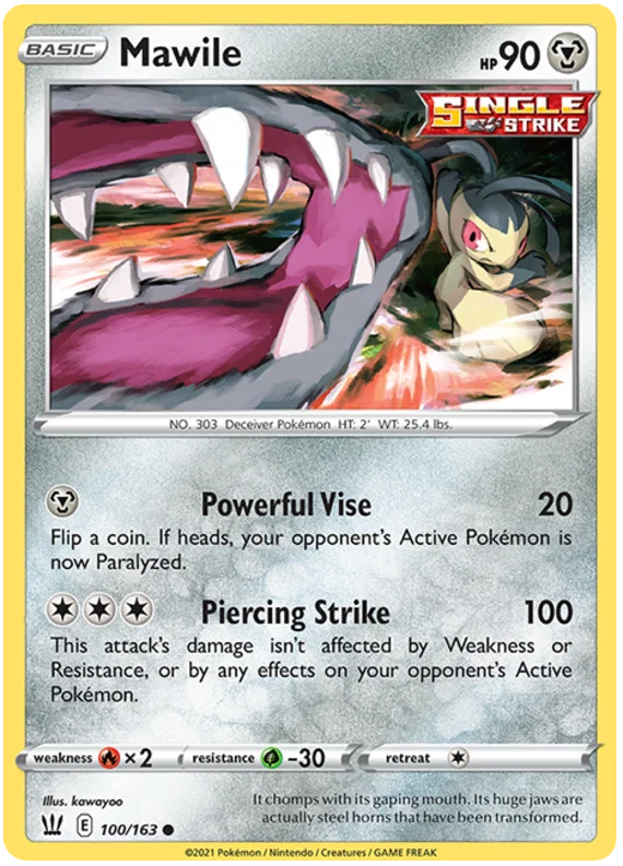 Mawile (100/163) - Battle Styles