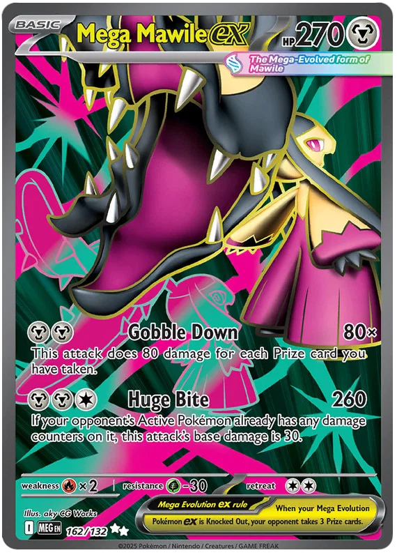 Mega Mawile ex (162/132) Ultra Rare - Mega Evolution