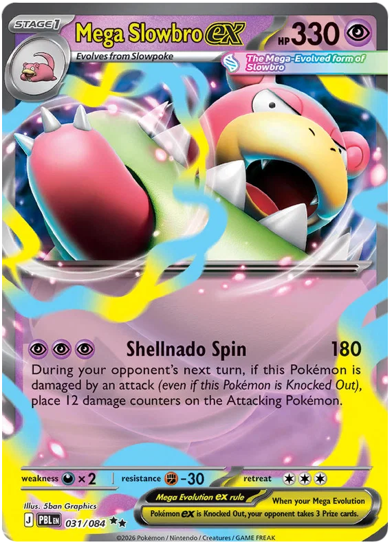 Mega Slowbro ex (031/084) - Pitch Black