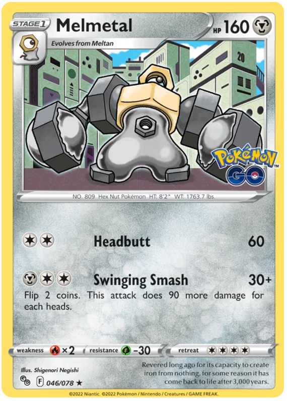 Melmetal Holo (046/078) - Pokémon Go