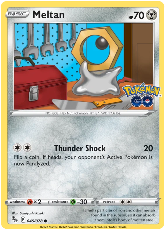 Meltan (045/078) - Pokémon Go