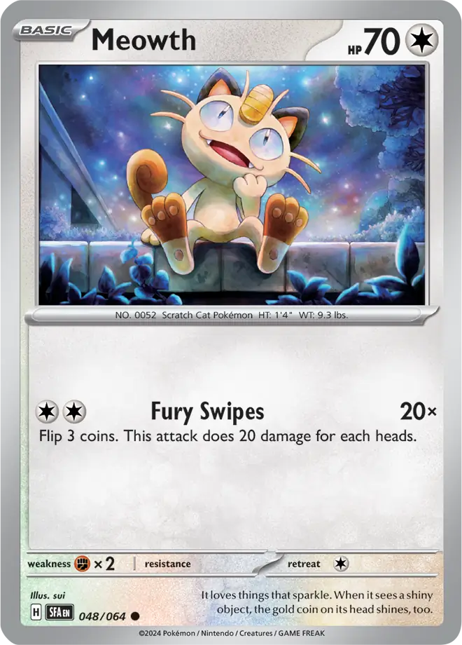 Meowth (048/064) - Shrouded Fable