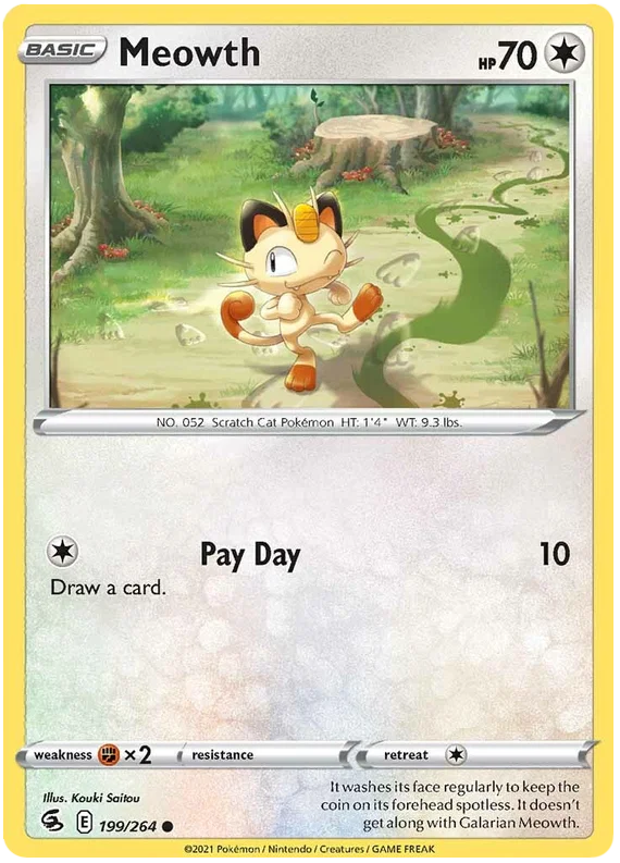 Meowth (199/264) - Fusion Strike