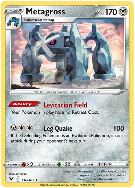Metagross (118/185) - Vivid Voltage