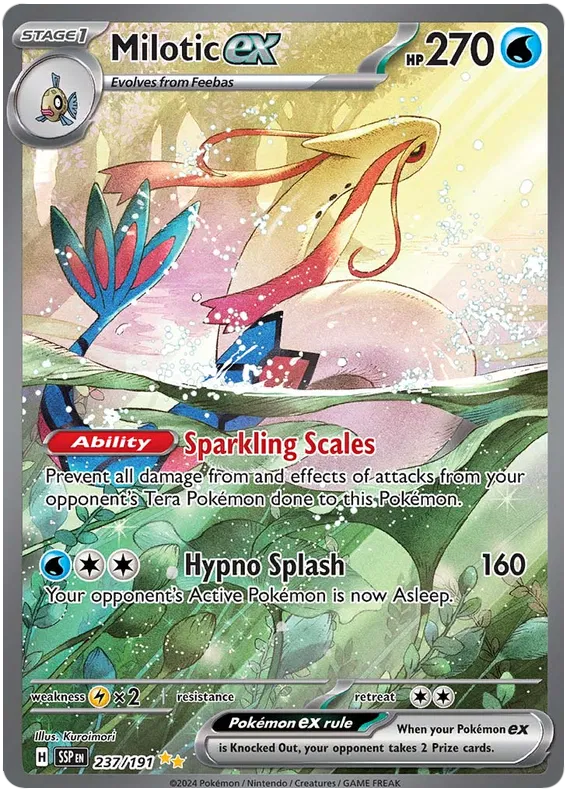 Milotic ex (237/191) Special Illustration Rare - Surging Sparks