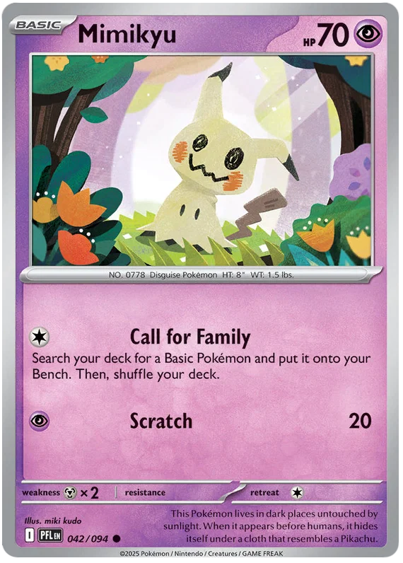 Mimikyu (042/094) - Phantasmal Flames